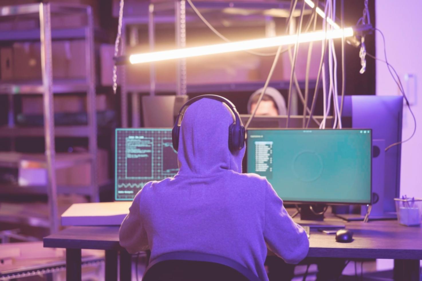 Blockchain security audit process showing code analysis and vulnerability assessment